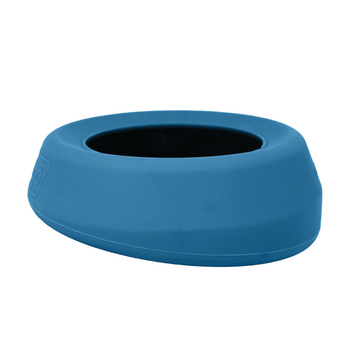 Visuel 1 du produit Bol anti-débordement pour chien coloris bleu Kurgo Splash - 22,8 x 18 x 7,6 cm