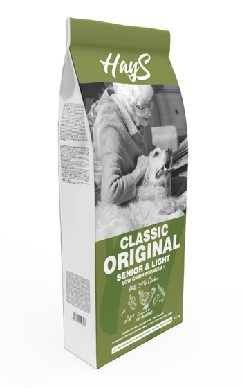 Visuel 1 du produit Croquette pour chien mature light au poulet Hays Classic - 15 kg