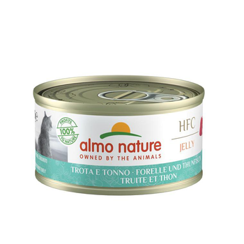 Visuel 1 du produit Aliment pour chat Truite et Thon en boite de 70 g