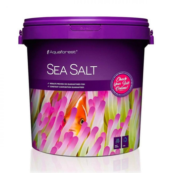 Visuel 1 du produit Sel de mer pour aquarium, seau 22kg - AQUAFOREST Sea Salt