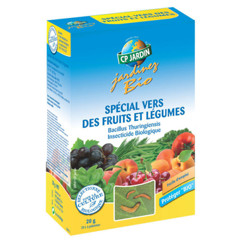 Visuel 1 du produit Traitement anti vers des fruits et légumes en boîte carton CP Jardin - 20 g