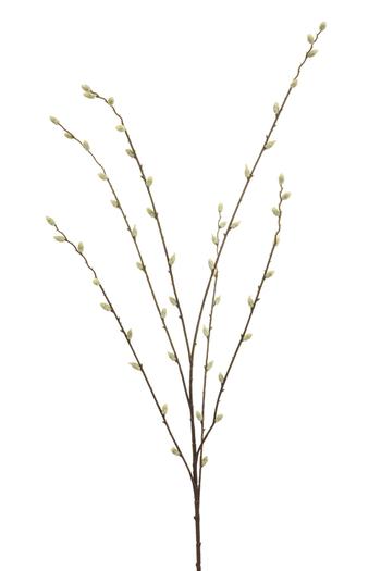 Visuel 1 du produit Branche de saule crème blanche - 110 cm