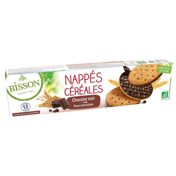 Visuel 1 du produit Nappés chocolat noir bio Bisson - 120 g