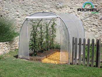 Visuel 1 du produit Serre de jardin en plastique transparente 6m² - 2 x 3 m