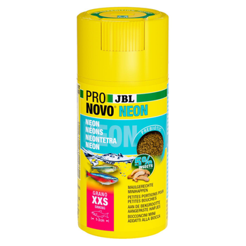 Visuel 1 du produit Granulés pour néons et petits characins JBL Pronovo Grano XXS Click + - 100 ml