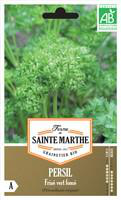 Visuel 1 du produit Graines de persil frisé vert foncé bio Ferme de Sainte Marthe - graines à semer