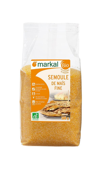 Visuel 1 du produit Semoule maïs fine bio Markal - 250 g