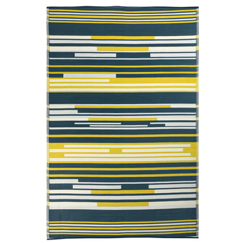 Visuel 1 du produit Tapis coloris multicolore polypropylÃ¨ne recyclÃ© intÃ©rieur extÃ©rieur - 180 x 270 cm