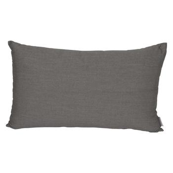 Visuel 1 du produit Coussin de dossier coloris gris en polyacrylique Holly - 75 x 46 x 20 cm