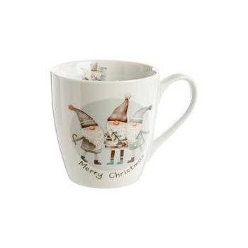 Visuel 1 du produit Tasse jumbo en porcelaine à motif gnome 480 ml Willi - Ø 10 x H 10 cm