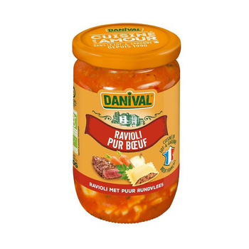 Visuel 1 du produit Raviolis au bœuf d'origine française DANIVAL 670 g