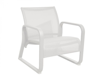 Visuel 1 du produit Fauteuil lounge en aluminium blanc PROLOISIRS Quenza II