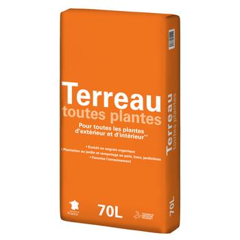 Visuel 1 du produit Terreau toutes plantes - 70 L