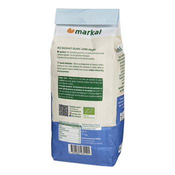 Visuel 1 du produit Riz basmati blanc bio Markal - 1 kg