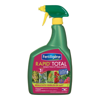 Visuel 1 du produit Insecticide et fongicide Rapidtotal Fertiligène - 800 ml