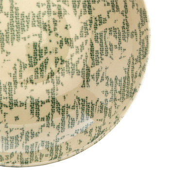 Visuel 1 du produit Assiette calotte en grès vert Léa - Ø 22 cm