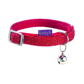 Visuel 1 du produit Collier chat disco rouge XS