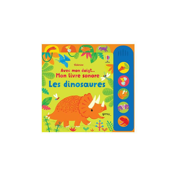 Visuel 1 du produit Livre sonore "Les dinosaures", Ed USBORNE