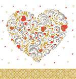 Visuel 1 du produit Carte double Arabesque aux Éditions Pictura -  16 x 16 cm