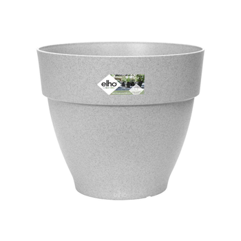 Visuel 1 du produit Pot vibia campana rond Elho de 6,5 L coloris gris Ø 25 x H 21 cm