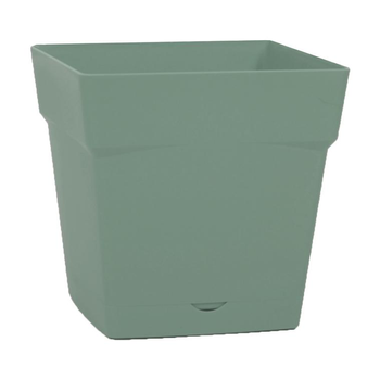 Visuel 1 du produit Pot carré vert laurier Eda Toscane - 24,8 x 24,8 x 24,8 cm