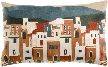 Visuel 1 du produit Coussin rectangulaire brodé Elie - 30 x 50 cm