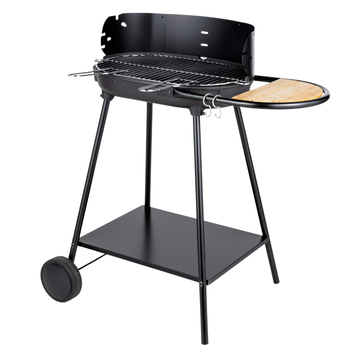 Visuel 1 du produit Barbecue charbon en acier avec cuve en fonte Somagic Mini Chef 1 - 55,5 x 84 x 89 cm