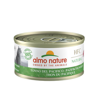Visuel 1 du produit Pâtée pour chat en boite Almo Nature HFC Natural Thon du Pacifique - 70 g