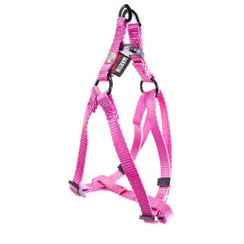 Visuel 1 du produit Harnais baudrier réglable rose pour chien - 1x25/35 cm