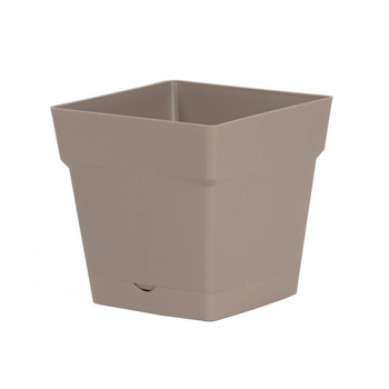 Visuel 1 du produit Pot carre Toscane Taupe L17,4 x l17,4 x H17