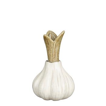 Visuel 1 du produit Vase soliflore en céramique blanc Jacinthe - Ø 12 x H 20 cm