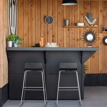 Visuel 1 du produit Plateau + Cornière d'Angle MODULO 35 cm Gris Cargo Eno