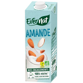 Visuel 1 du produit Douceur amande calcium 1 L EVERNAT