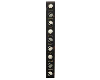 Visuel 1 du produit Boîte de 9 mini-boules de Noël en verre blanc laine - Ø 3 cm