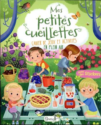 Visuel 1 du produit Cahier de jeux et activités "Mes petites cueillettes" aux Éditions Grenouille