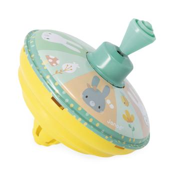 Visuel 1 du produit Toupie métal à motif lapins Janod