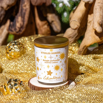Visuel 2 du produit Bougie parfumée Lothantique Étoile dorée - 160 g