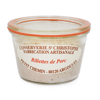 Visuel 1 du produit Rillettes de porc Conserverie St Christophe - 250 g
