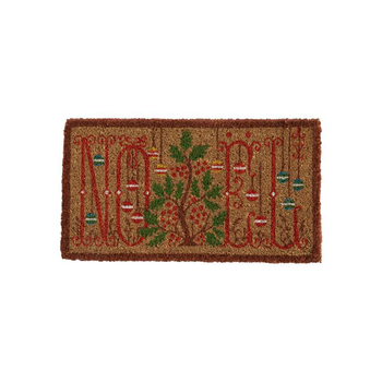 Visuel 1 du produit Paillasson en fibre de coco décor de Noël - 72 x 40 cm