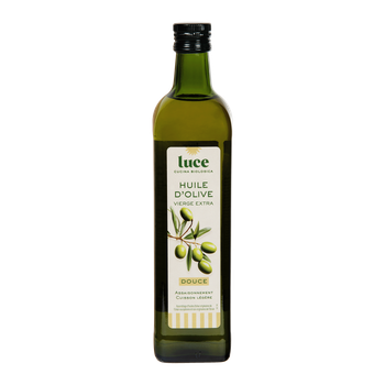 Visuel 1 du produit Huile d’olive extra vierge douce bio en bouteille de verre Luce - 75 cl
