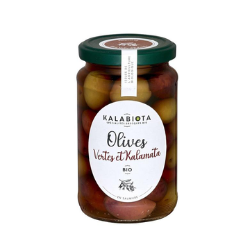 Visuel 1 du produit Olives Vertes et Kalamata pot 320g