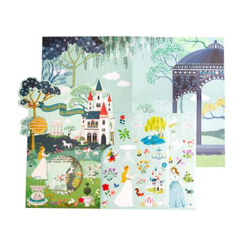 Visuel 1 du produit Jeu stickers + poter la ferme coloris multicolore Cartes d'Art