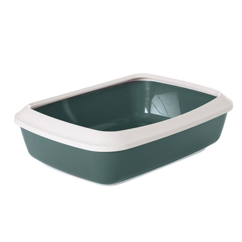 Visuel 1 du produit Bac à litière iriz 42 Nordic vert foncé 42x31x12,5 cm
