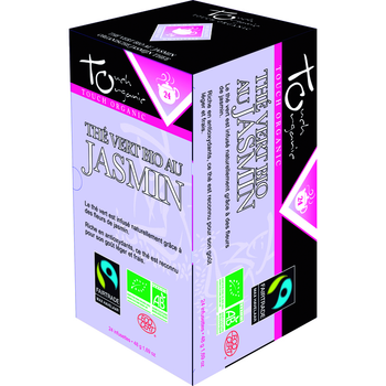Visuel 1 du produit The vert jasmin bio Touch Organic - 48 g