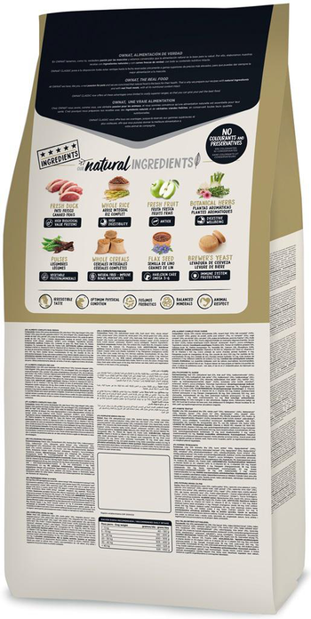 Visuel 1 du produit Croquettes pour chien au canard Ownat classic - 12 kg