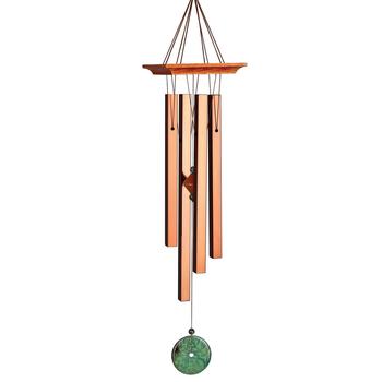 Visuel 1 du produit Carillon Emeraude Woodstock Chimes Chakra - 44 cm