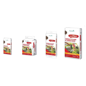 Visuel 1 du produit Terreau potager et plantes aromatiques botanic® - 20 L