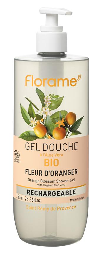 Visuel 1 du produit Gel douche fleur d’oranger Florame - 750 ml