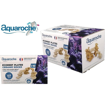 Visuel 1 du produit Roche en céramique à encastrer Aquaroche Ecoreef Plates nano - 2 kg