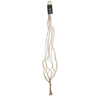 Visuel 1 du produit Suspension pour pot coloris beige en jute Knot Mica Decorations - 140 x Ø 15 cm